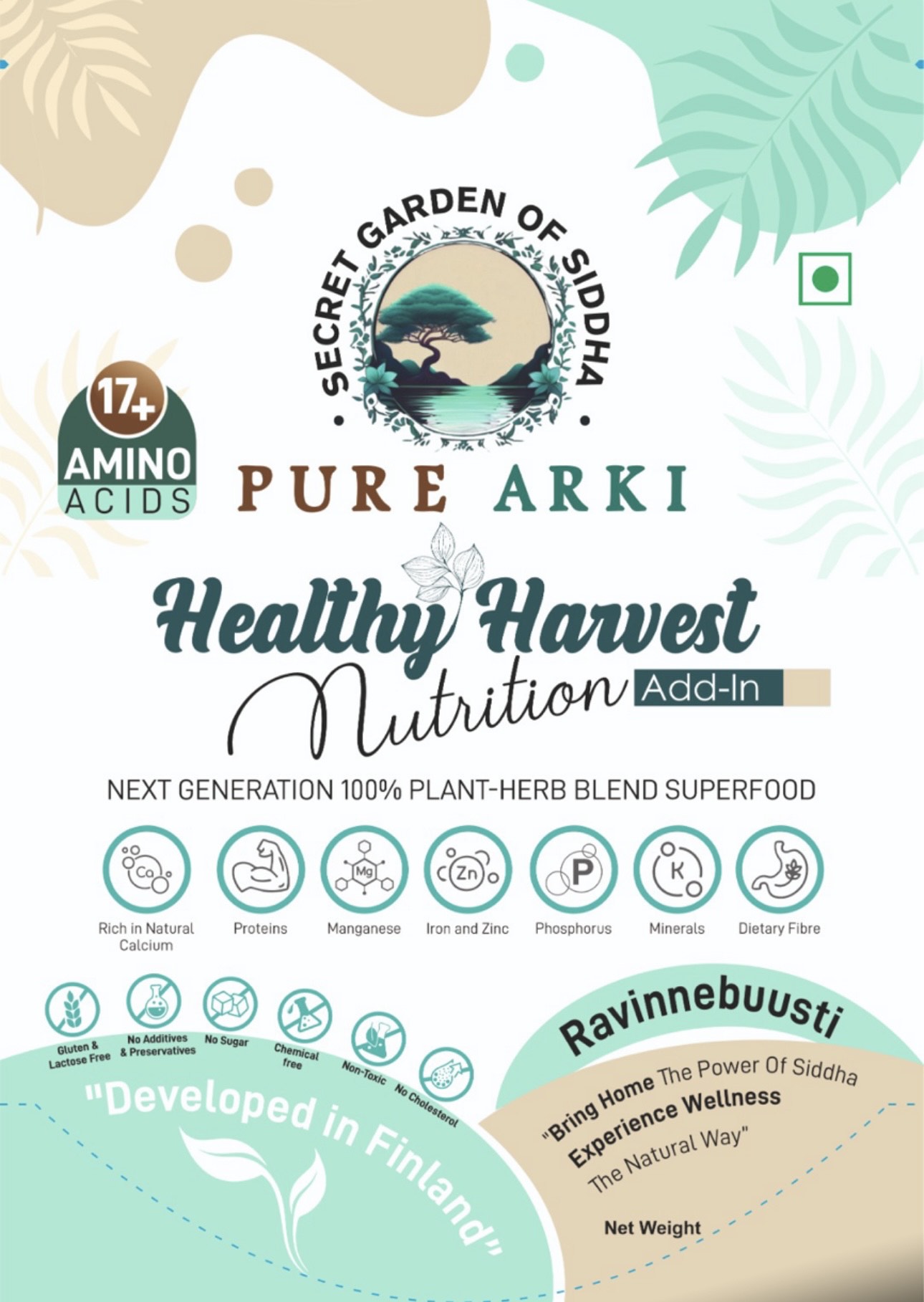 Healthy Harvest Nutrition Add-In